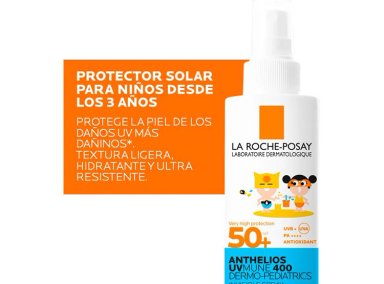 PROTECTOR SOLAR CORPORAL LA ROCHE-POSAY ANTHELIOS UV MUNE 400 DERMO PEDIATRICS INVISIBLE SPF 50+ 200 ML - 4