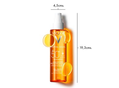 TRATAMIENTO FACIAL VICHY HIDRATANTE CAPITAL SOLEIL ACEITE CELL PROTECT SPF 50+ 200 ML - 2