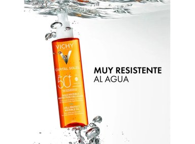 TRATAMIENTO FACIAL VICHY HIDRATANTE CAPITAL SOLEIL ACEITE CELL PROTECT SPF 50+ 200 ML - 4