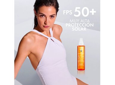 TRATAMIENTO FACIAL VICHY HIDRATANTE CAPITAL SOLEIL ACEITE CELL PROTECT SPF 50+ 200 ML - 5