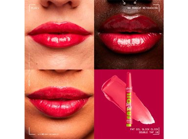 BRILLO LABIAL NYX FAT OIL SLICK CLICK - 4