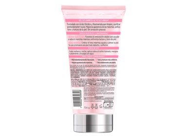 LIMPIADOR FACIAL LOREAL GEL ANTIMANCHAS LIMPIEZA GLYCOLIC BRIGHT 150 ML - 2