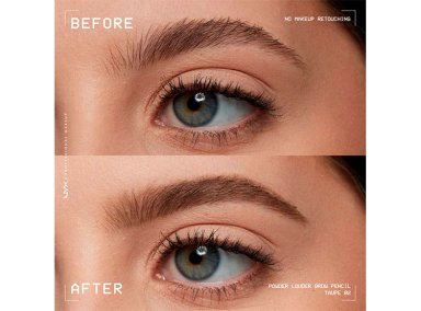 LÁPIZ DE CEJAS NYX POWDER LOUDER BROW PENCIL - 4