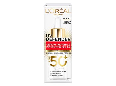 PROTECTOR SOLAR FACIAL LOREAL SERUM INVISIBLE UV DEFENDER SPF 50+ 30 ML - 3