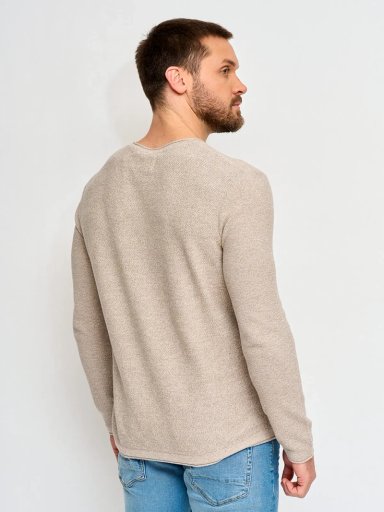 SWEATER ALGODÓN HOMBRE BARBADOS CREW NECK LISO - 2
