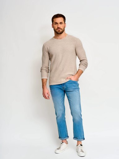 SWEATER ALGODÓN HOMBRE BARBADOS CREW NECK LISO - 4