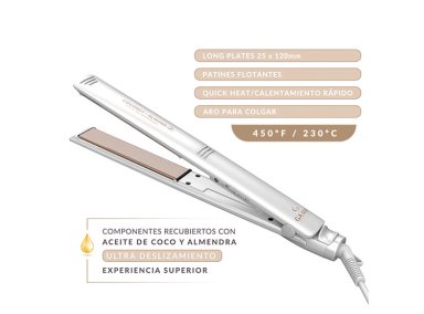 COMBO SECADOR DE PELO GAMA COCONUT ALMOND + ALISADOR + CEPILLO INNOVA MINI 2200 W - 4