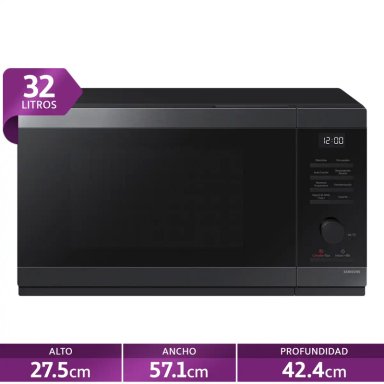 MICROONDAS SAMSUNG 32 L  MS32DG4504AGZS CON POWER DEFROST PLATO GIRATORIO - 1