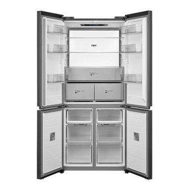 REFRIGERADOR SIDE BY SIDE MIDEA MDRMD706BIE70 527L NO FROST GRIS - 4