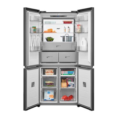 REFRIGERADOR SIDE BY SIDE MIDEA MDRMD706BIE70 527L NO FROST GRIS - 5