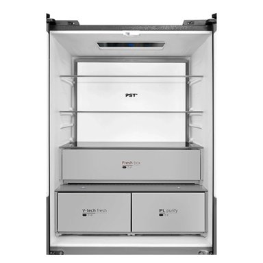 REFRIGERADOR SIDE BY SIDE MIDEA MDRMD706BIE70 527L NO FROST GRIS - 6