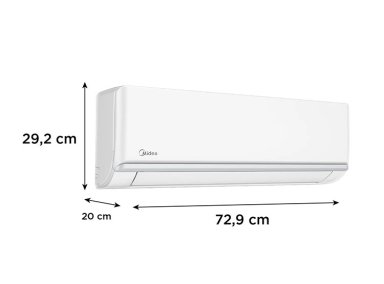 AIRE ACONDICIONADO SPLIT MIDEA XTRA 9000 BTU FRÍO CALOR INVERTER - 11