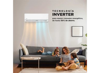 AIRE ACONDICIONADO SPLIT MIDEA XTRA 9000 BTU FRÍO CALOR INVERTER - 6