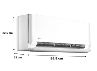 AIRE ACONDICIONADO SPLIT MIDEA BREEZELESS 18000 BTU WIFI FRÍO CALOR INVERTER - 11