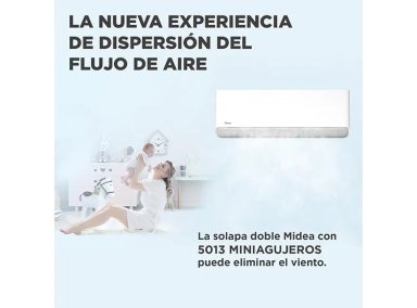 AIRE ACONDICIONADO SPLIT MIDEA BREEZELESS 18000 BTU WIFI FRÍO CALOR INVERTER - 10