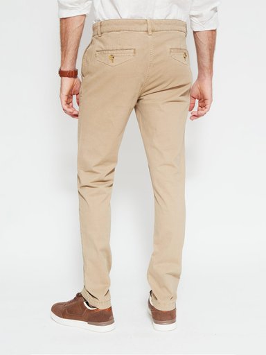 PANTALÓN HOMBRE MARQUIS ALGODÓN SLIM CHINO LAVADO - 2