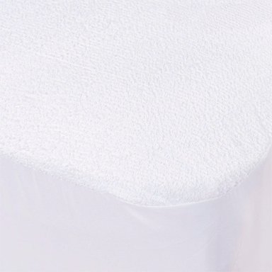 CUBRECOLCHON CELTA 2 PLAZAS ALGODÓN BLANCO IMPERMEABLE RESPIRABLE X 2M - 2