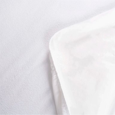 CUBRECOLCHON CELTA 2 PLAZAS ALGODÓN BLANCO IMPERMEABLE RESPIRABLE X 2M - 5