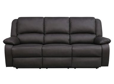 SOFÁ ROSEN RECLINABLE PROVIDENCE 3 CUERPOS GRAFITO - 1
