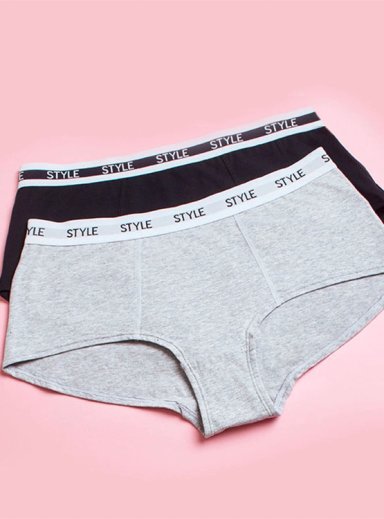 PACK 2 PANTALETAS MUJER INTIME 9612002 - 8