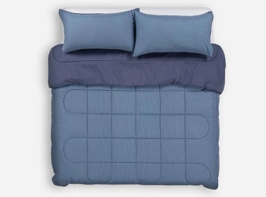 PLUMÓN ROSEN LINES DENIM 2 PLAZAS MULTICOLOR - 3