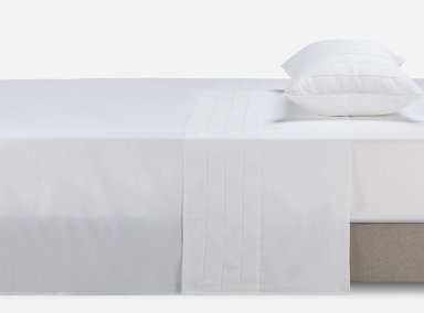 SABANA 300 HILOS LISA BLANCA S.KING                     - 1