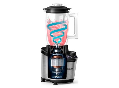 LICUADORA PHILIPS SERIE 7000 HR3760/00 1500W 2 L ACERO  - 3