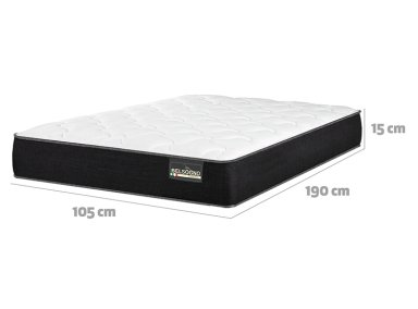 COLCHÓN BELSOGNO LITE BLACK 1.5 PLAZAS - 3