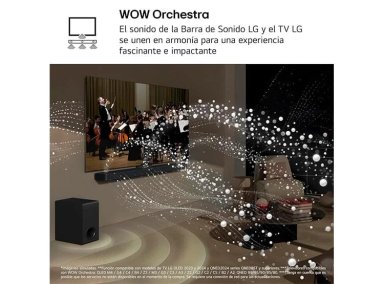 SOUNDBAR BLUETOOTH LG S70TY 400W 3.1.1 CANALES - 12