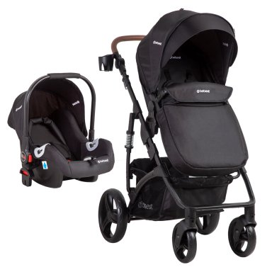 COCHE TRAVEL QUES R750 NEGRO - 1