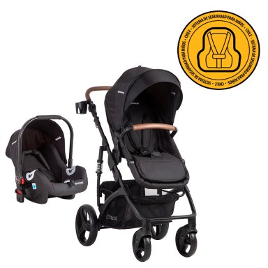 COCHE TRAVEL QUES R750 NEGRO - 4