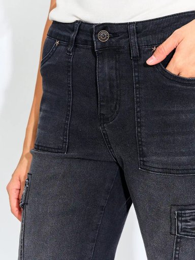 JEANS MUJER BARBADOS CARGO - 4