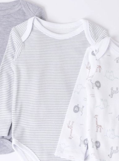 PACK X3 BODY UNISEX BABY HARVEST - 3