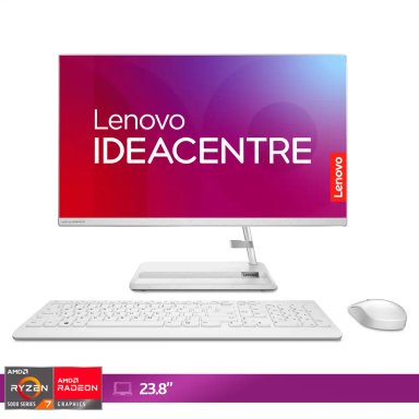 ALL IN ONE LENOVO IDEACENTRE AIO 3 AMD RYZEN 7 16GB RAM 512GB SSD 23.8 - 1