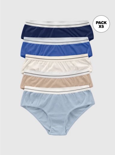 PACK 5 CALZONES LEONISA PANTALETAS - 1