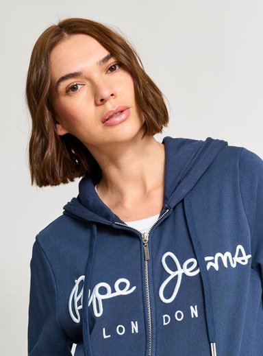 POLERÓN MANGA LARGA ALGODÓN MUJER PEPE JEANS CAPUCHA - 3