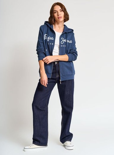 POLERÓN MANGA LARGA ALGODÓN MUJER PEPE JEANS CAPUCHA - 4