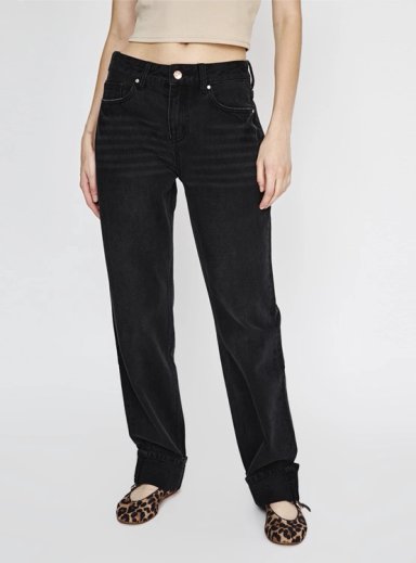 JEANS MUJER INDEX ALGODÓN RECTO TIRO MEDIO - 2