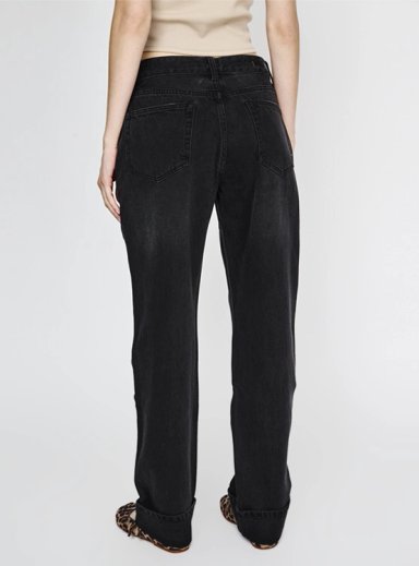 JEANS MUJER INDEX ALGODÓN RECTO TIRO MEDIO - 3