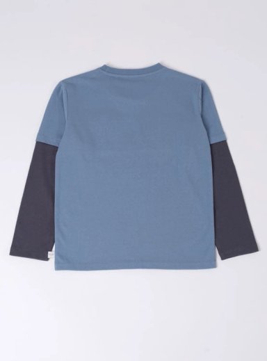POLERA MANGA LARGA ALGODÓN NIÑO HARVEST - 2