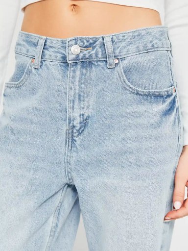 JEANS MUJER INDEX ALGODÓN WIDELG TIRO MEDIO - 4