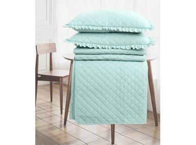 CUBRECAMA QUILT ANDES 1.5 PLAZAS AGUA ROMANTIC - 3