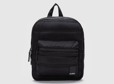 MOCHILA MINI BUBBA ORIGINALS MATTE BLACK VELVET - 1