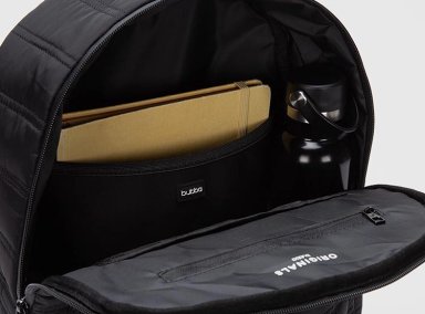 MOCHILA BUBBA ORIGINALS MATTE BLACK VELVET - 6