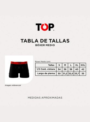 PACK X3 BÓXER HOMBRE TOP MULTICOLOR - 5