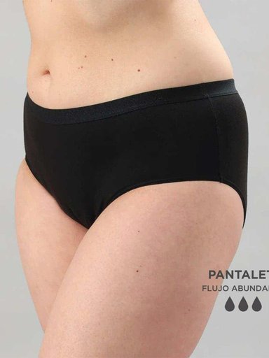 CALZÓN MENSTRUAL MUJER FLORES 25038C FLUJO ABUNDANTE - 3