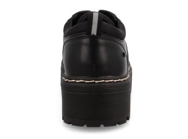 ZAPATOS ESCOLARES CUERO MUJER TEENER NEGRO MARTI - 3