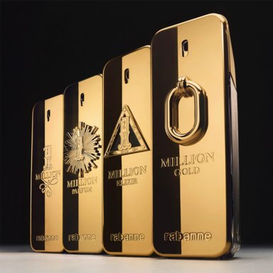 PERFUME RABANNE MILLION GOLD HOMBRE EDP 200 ML - 6