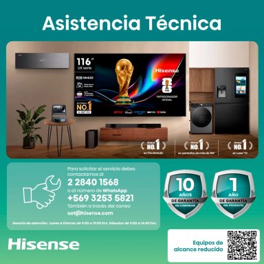 REFRIGERADOR SIDE BY SIDE HISENSE RS3P558NECF 531L NO FROST GRIS - 14