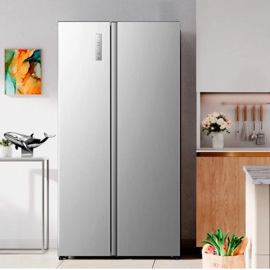 REFRIGERADOR SIDE BY SIDE HISENSE RS3P558NECF 531L NO FROST GRIS - 5